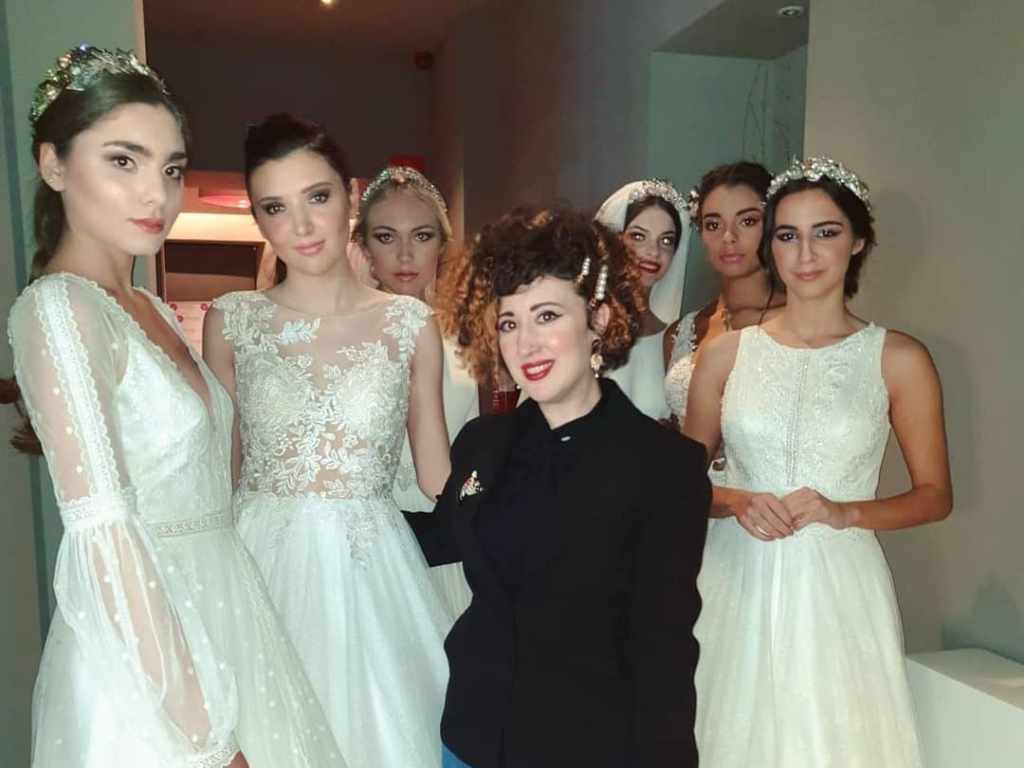 imagen de desfile moda nupcial